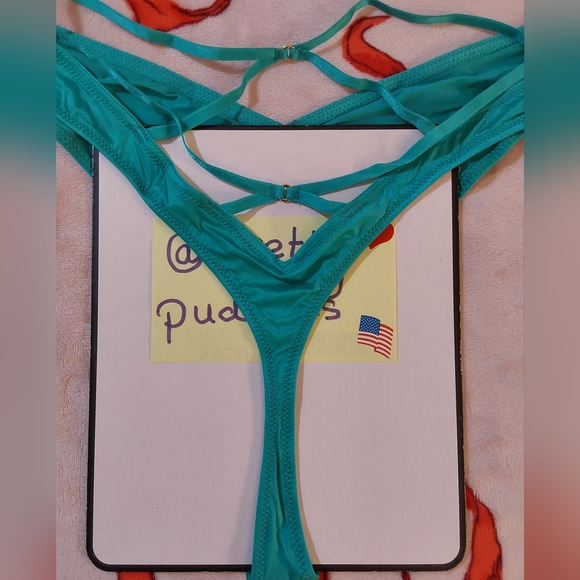 💚 XXL VS Very Sexy Strappy Back High-Leg Thong Panty 💚 - Picture 7 of 16